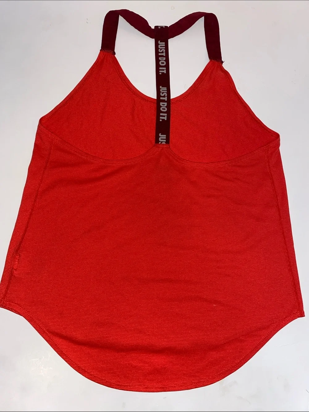 Nike Red Racerback Tank with Black Performance Leggings